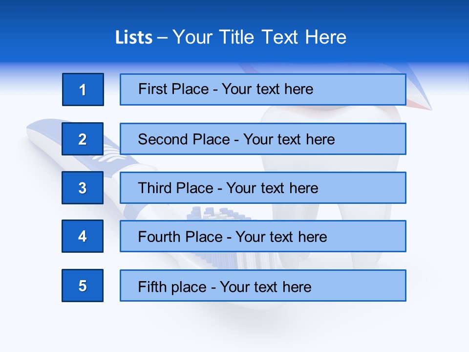 Shiny Clean Refreshment PowerPoint Template