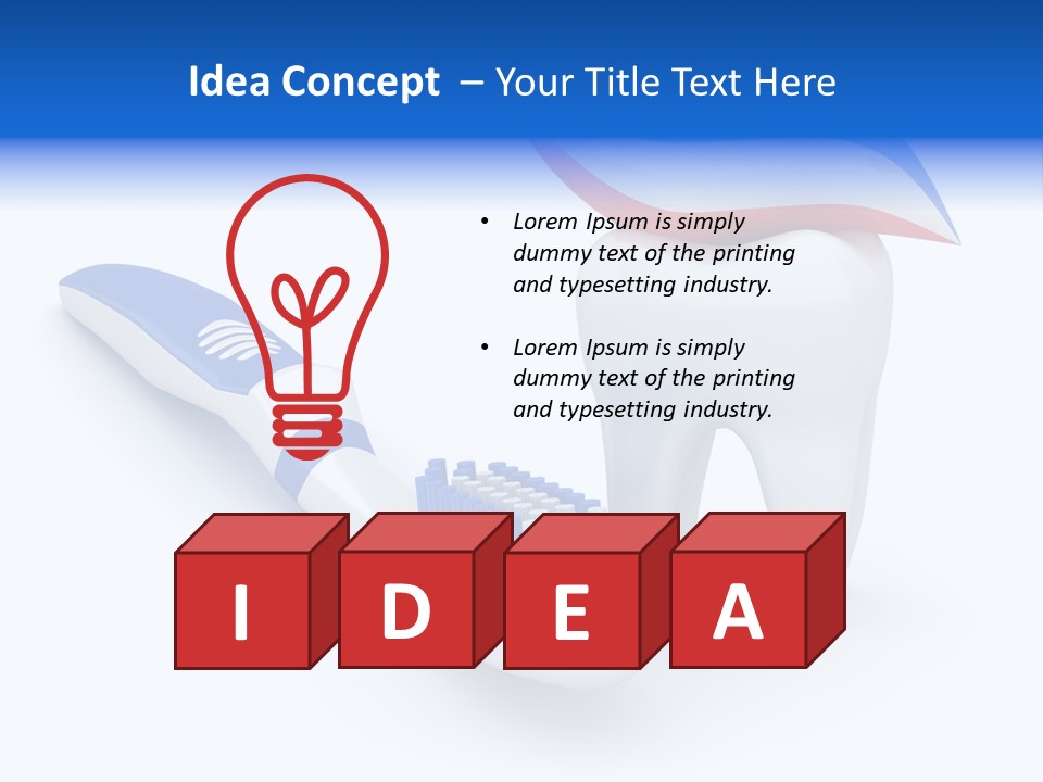 Shiny Clean Refreshment PowerPoint Template