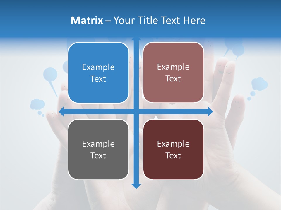 United Network Friend PowerPoint Template