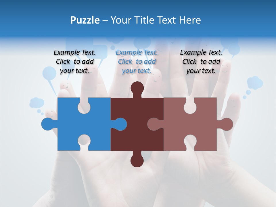 United Network Friend PowerPoint Template