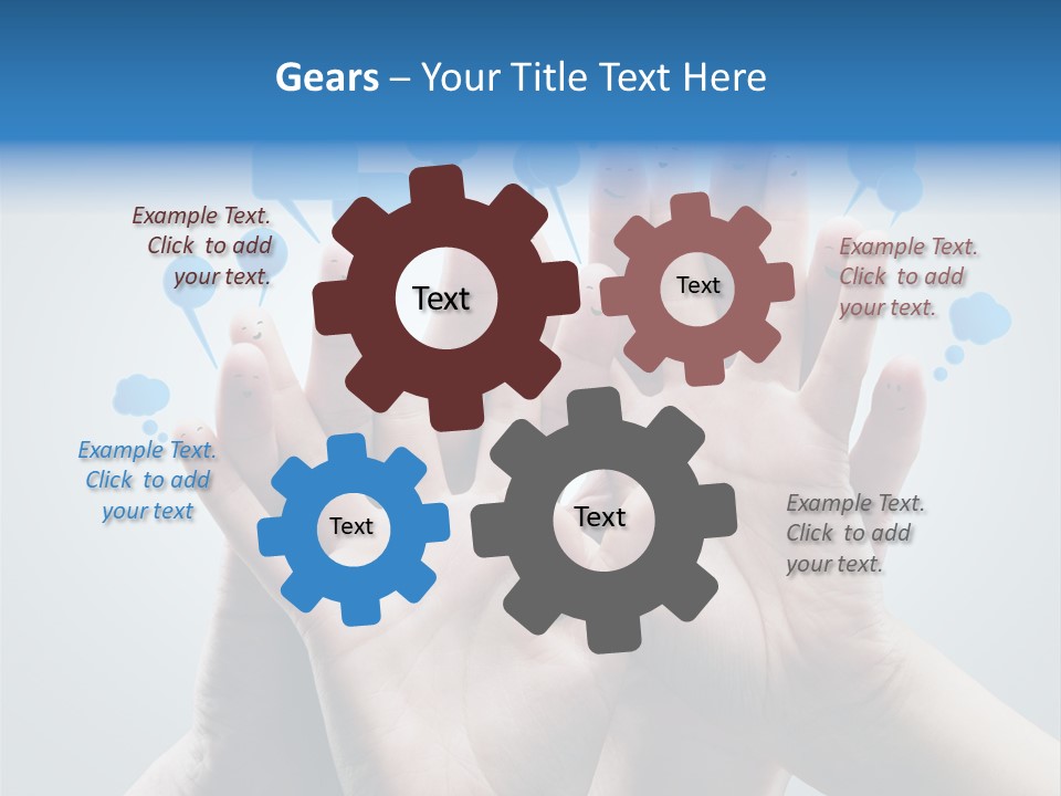 United Network Friend PowerPoint Template