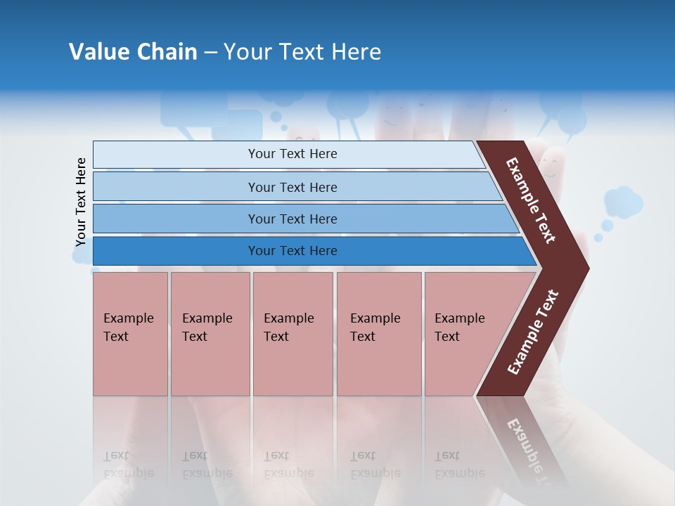 United Network Friend PowerPoint Template