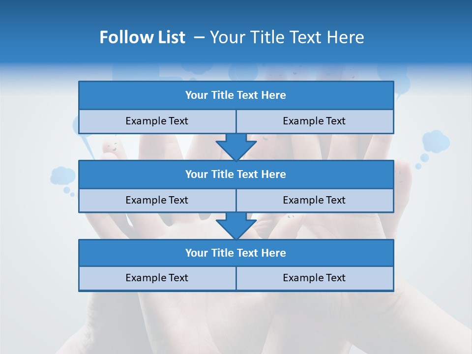 United Network Friend PowerPoint Template