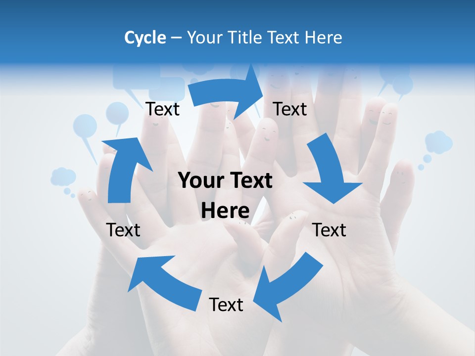 United Network Friend PowerPoint Template