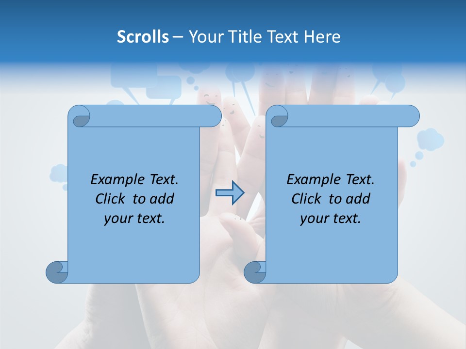 United Network Friend PowerPoint Template