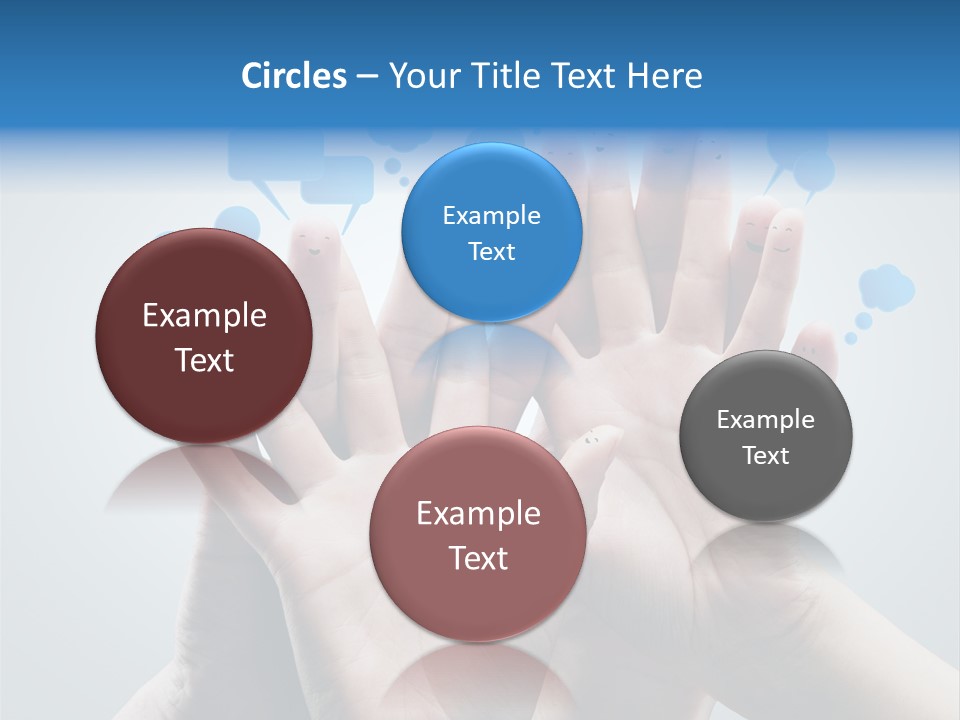 United Network Friend PowerPoint Template