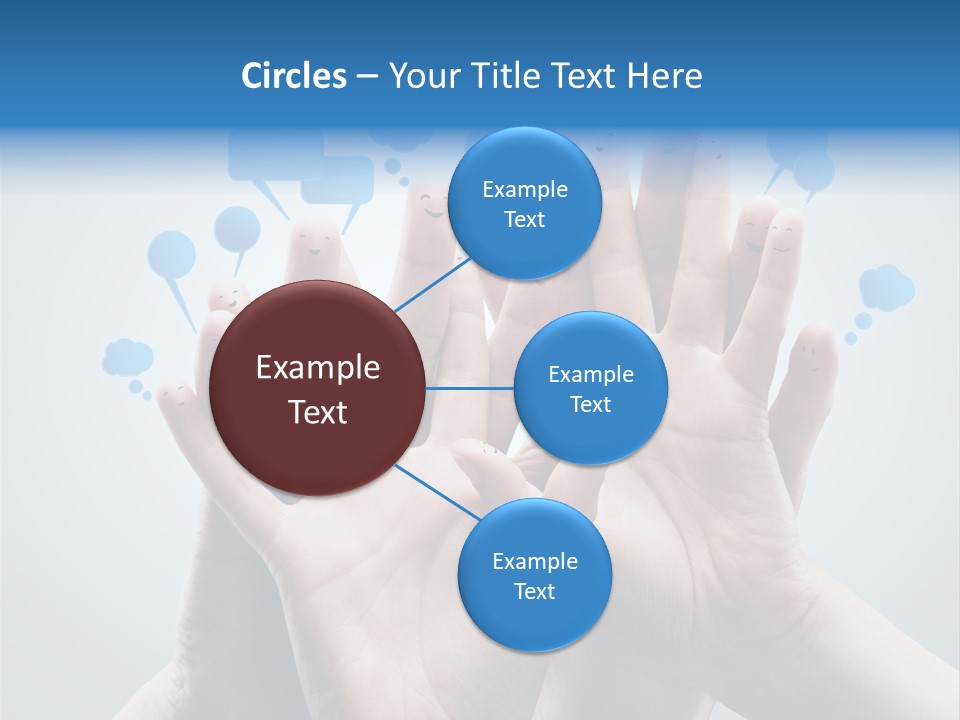 United Network Friend PowerPoint Template
