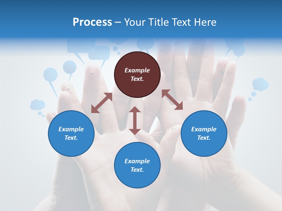 United Network Friend PowerPoint Template