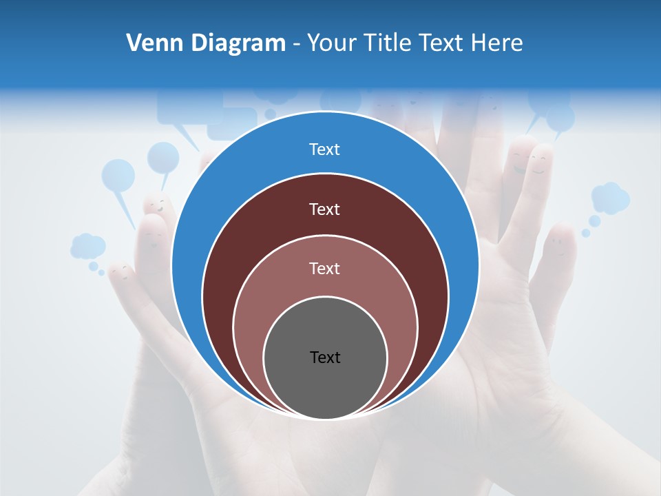 United Network Friend PowerPoint Template