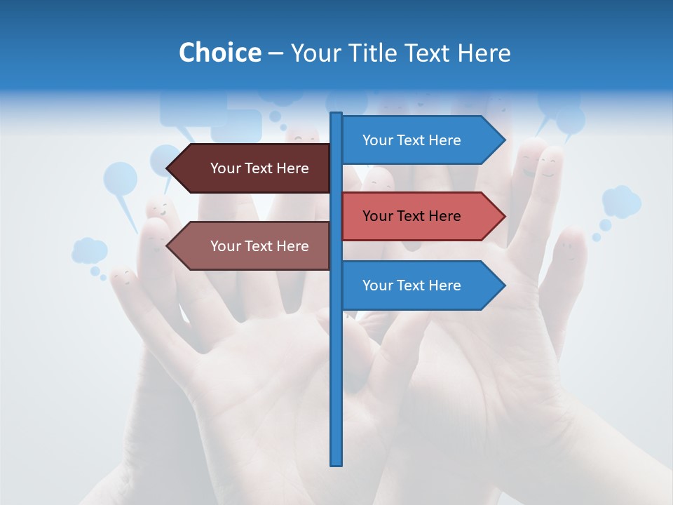 United Network Friend PowerPoint Template