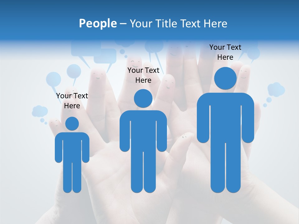 United Network Friend PowerPoint Template