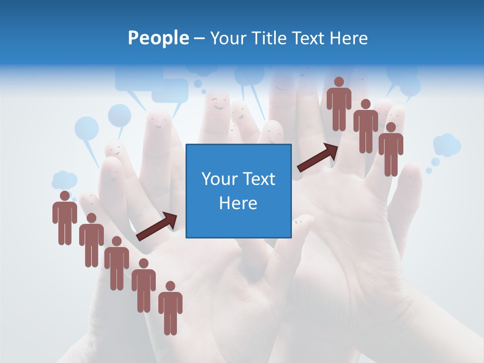 United Network Friend PowerPoint Template