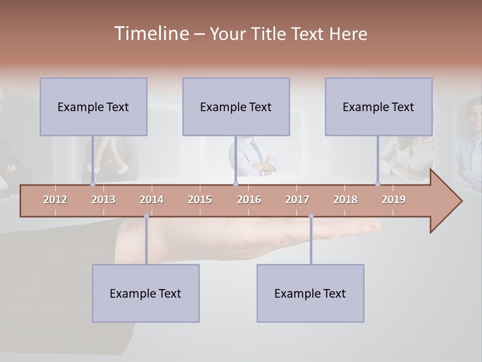 Button Woman Select PowerPoint Template