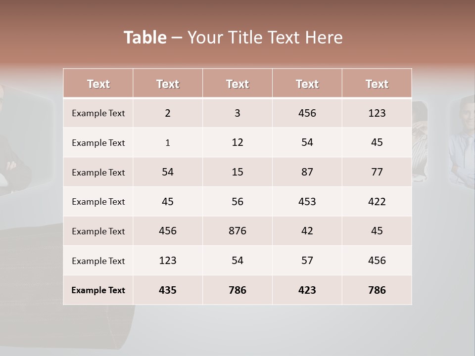 Button Woman Select PowerPoint Template