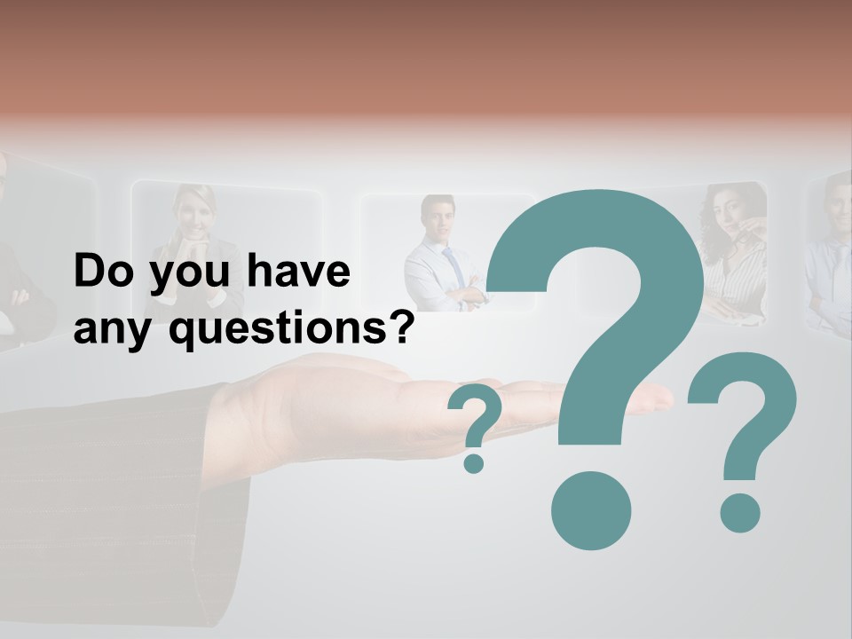 Button Woman Select PowerPoint Template