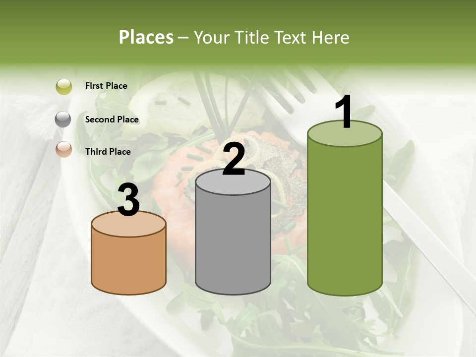 Salad Gourmet Marinated PowerPoint Template