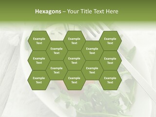 Salad Gourmet Marinated PowerPoint Template