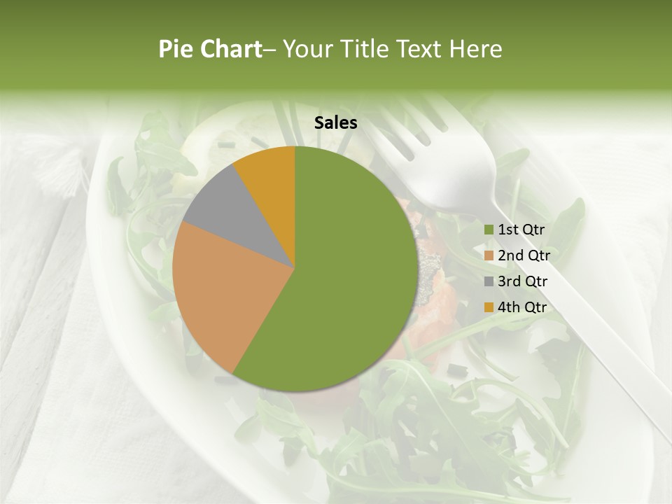 Salad Gourmet Marinated PowerPoint Template