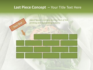 Salad Gourmet Marinated PowerPoint Template