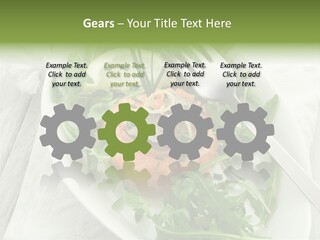 Salad Gourmet Marinated PowerPoint Template