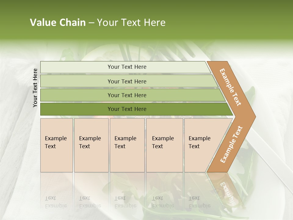 Salad Gourmet Marinated PowerPoint Template