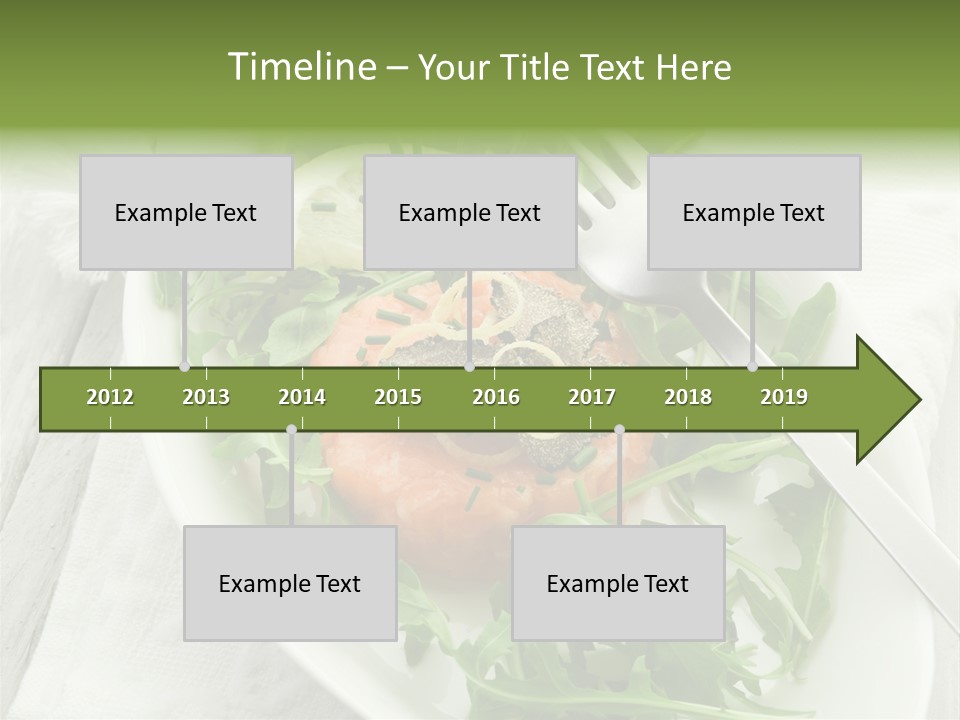 Salad Gourmet Marinated PowerPoint Template