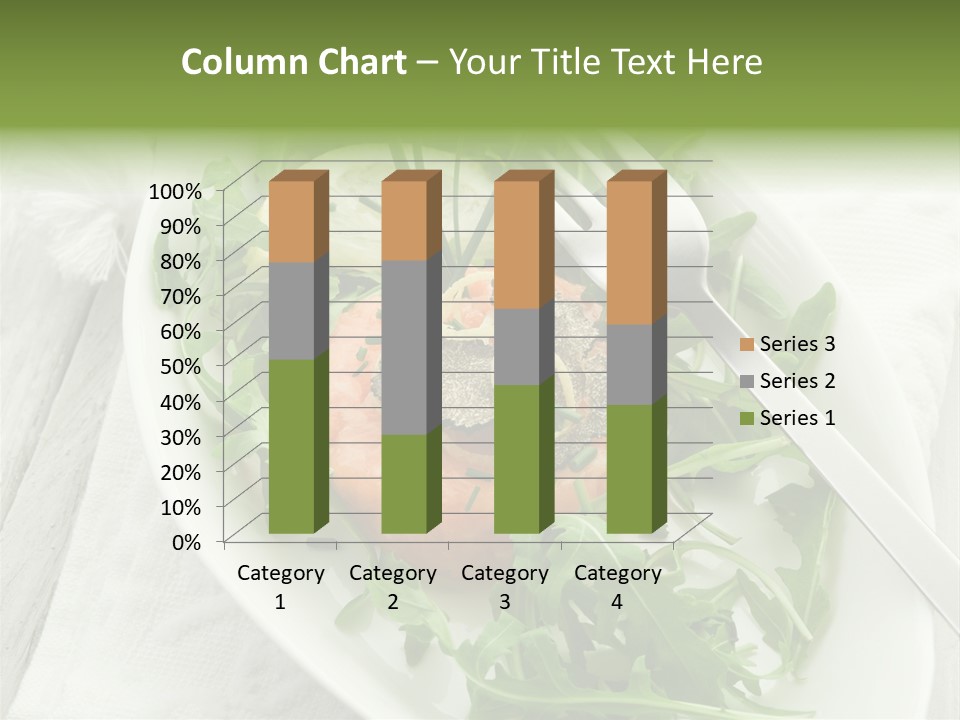 Salad Gourmet Marinated PowerPoint Template