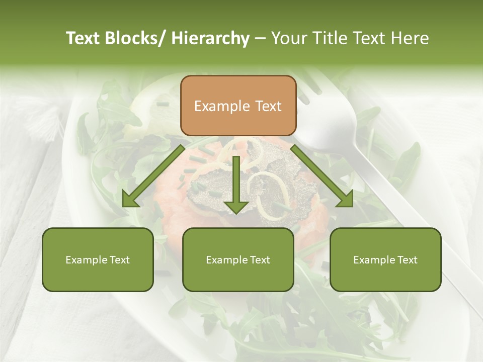 Salad Gourmet Marinated PowerPoint Template