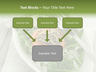 Salad Gourmet Marinated PowerPoint Template