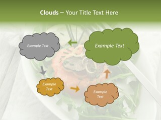 Salad Gourmet Marinated PowerPoint Template