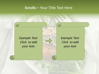 Salad Gourmet Marinated PowerPoint Template