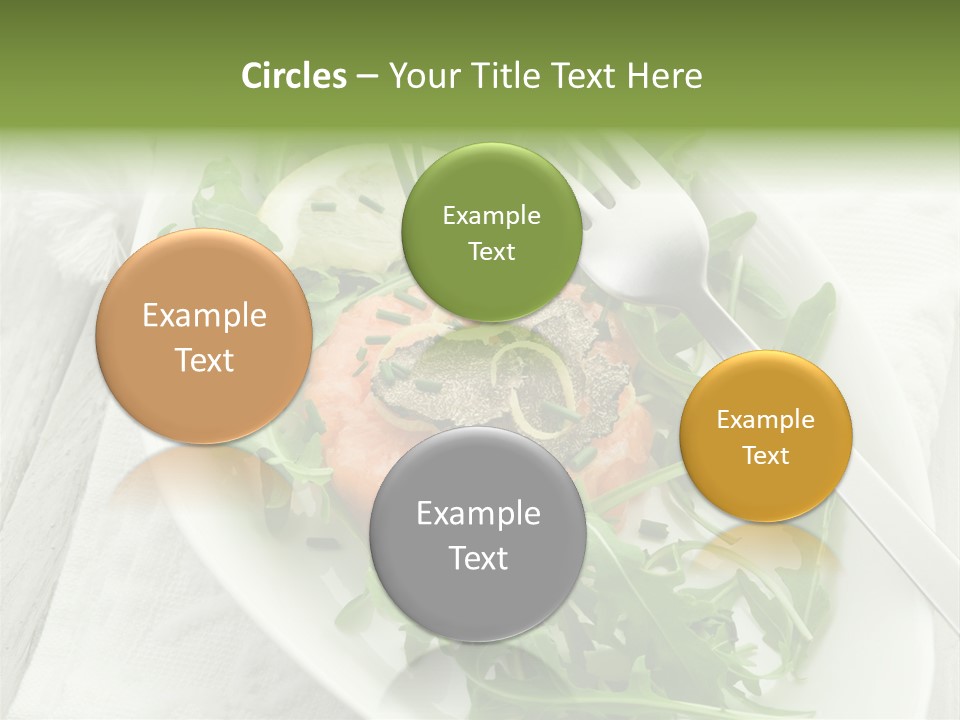 Salad Gourmet Marinated PowerPoint Template