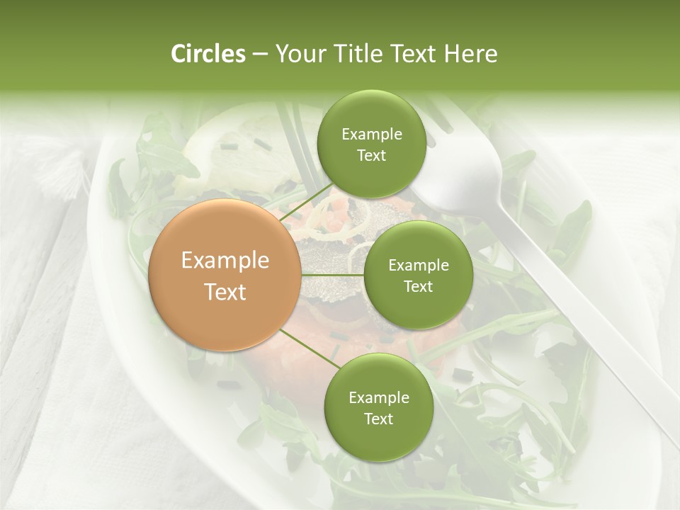Salad Gourmet Marinated PowerPoint Template