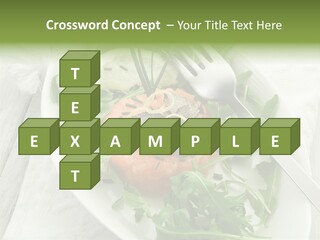 Salad Gourmet Marinated PowerPoint Template
