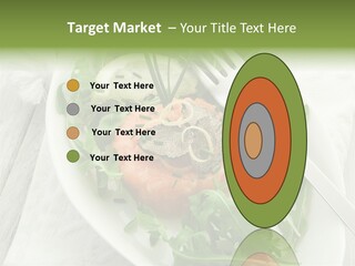 Salad Gourmet Marinated PowerPoint Template
