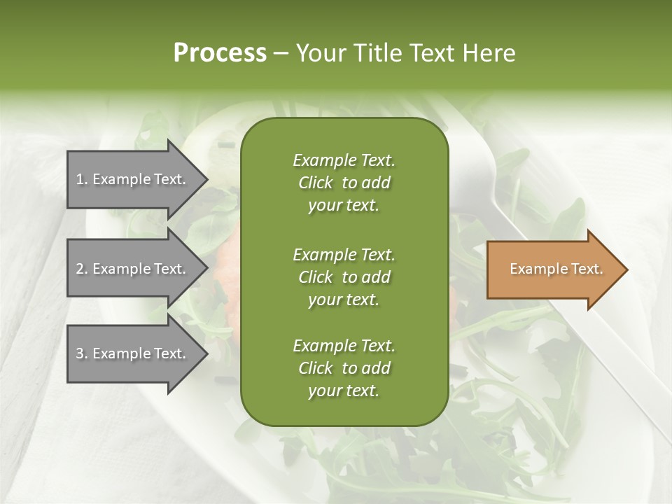 Salad Gourmet Marinated PowerPoint Template