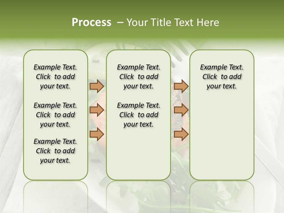 Salad Gourmet Marinated PowerPoint Template