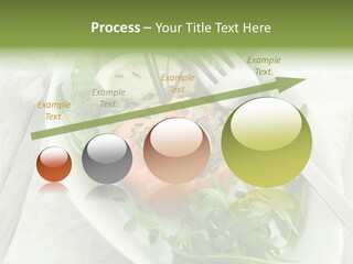 Salad Gourmet Marinated PowerPoint Template