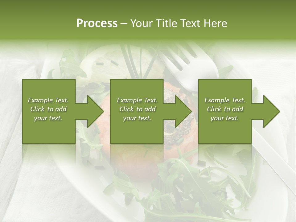 Salad Gourmet Marinated PowerPoint Template