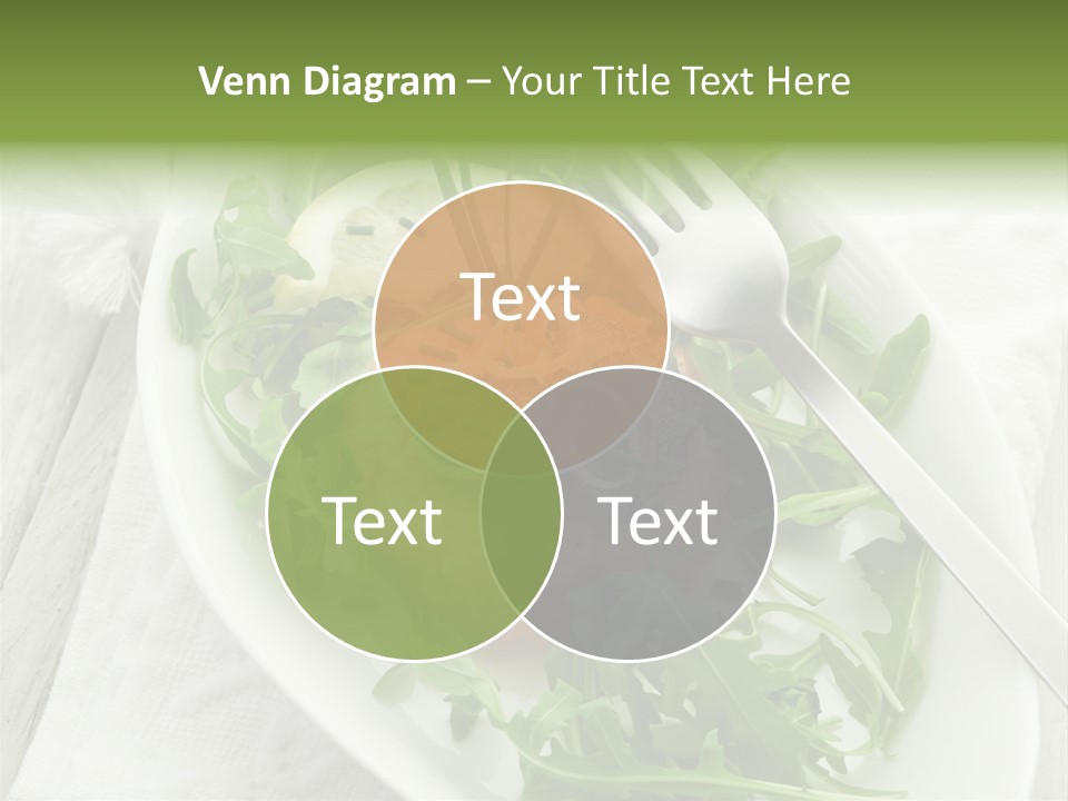 Salad Gourmet Marinated PowerPoint Template