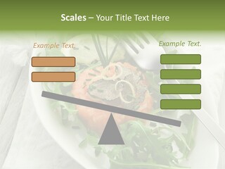 Salad Gourmet Marinated PowerPoint Template