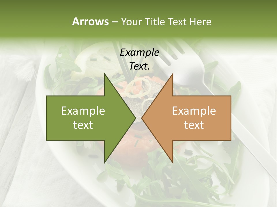 Salad Gourmet Marinated PowerPoint Template