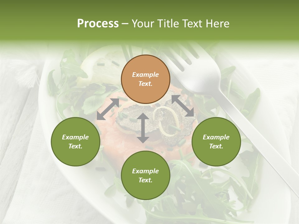 Salad Gourmet Marinated PowerPoint Template