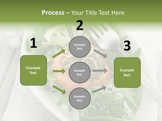 Salad Gourmet Marinated PowerPoint Template