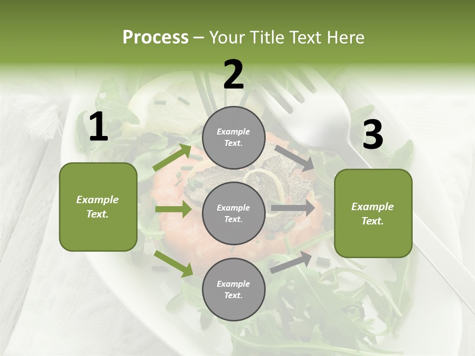 Salad Gourmet Marinated PowerPoint Template