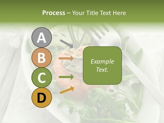 Salad Gourmet Marinated PowerPoint Template