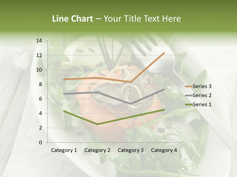 Salad Gourmet Marinated PowerPoint Template
