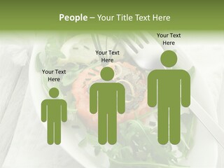 Salad Gourmet Marinated PowerPoint Template