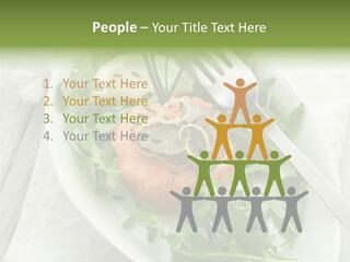 Salad Gourmet Marinated PowerPoint Template