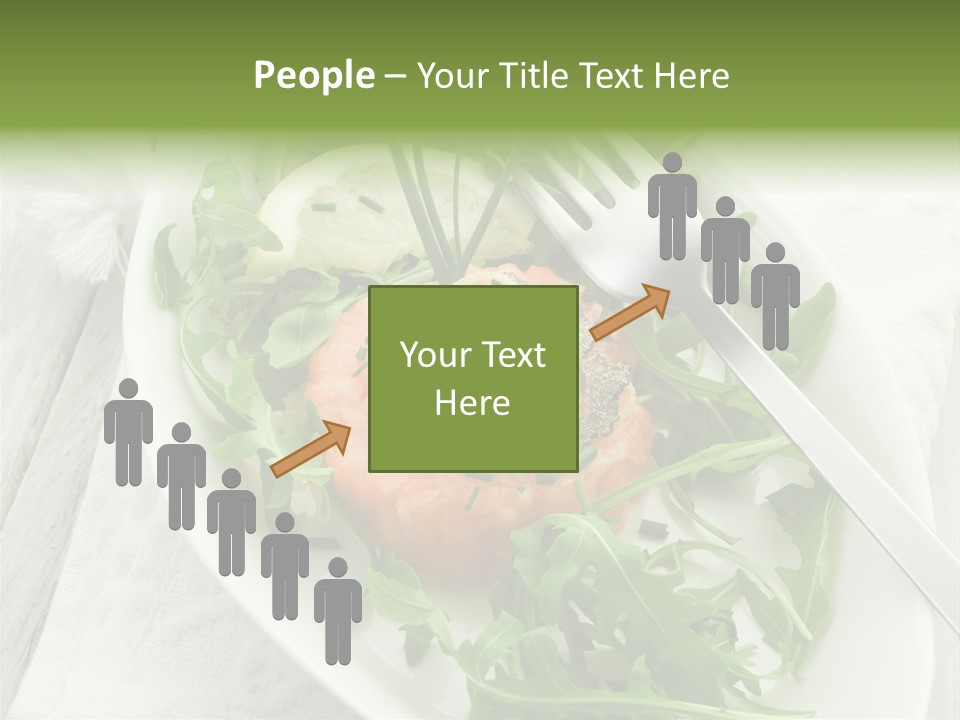 Salad Gourmet Marinated PowerPoint Template